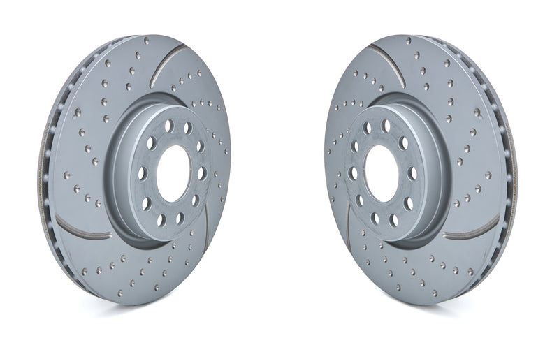 Brake Rotor Kit Turbo Front Volkswagen Golf