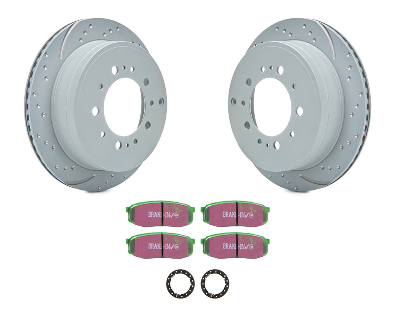 Brake Rotor & Pad Kit Greenstuff Toyota/Lexus