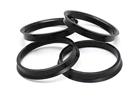 Enkei 72.62mm OD 56.1mm ID Plastic Hub Rings - 4 Pack