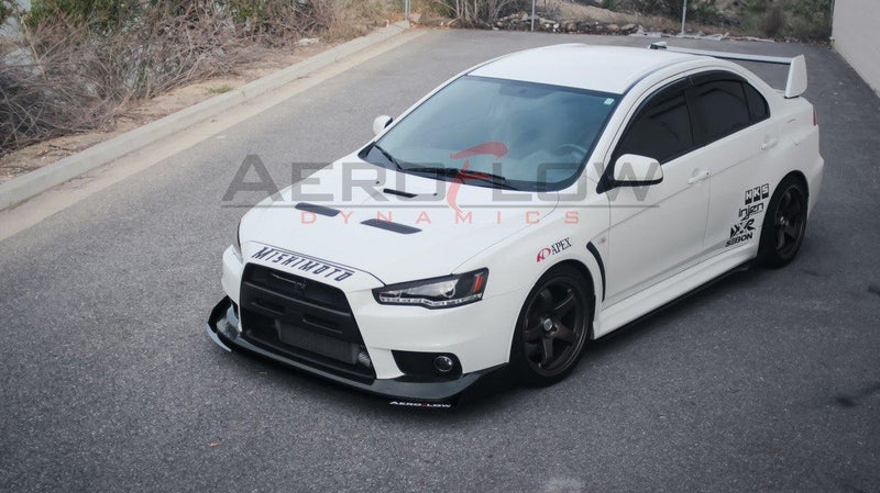 2007-2015 Mitsubishi Evo X / Ralliart Side skirt Extension V2