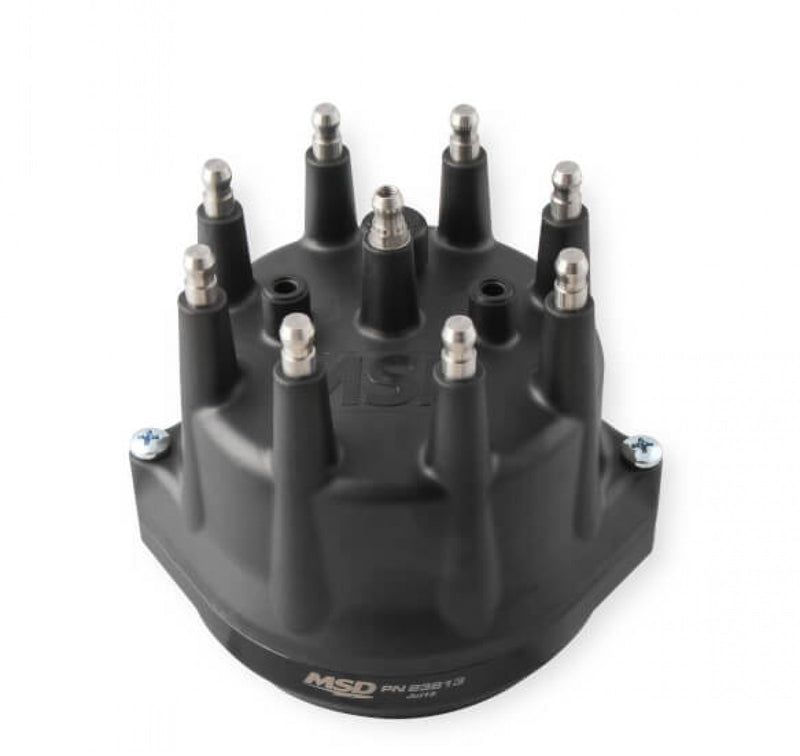 MSD Black, Chrysler 318-360 Dual Sync Distributor