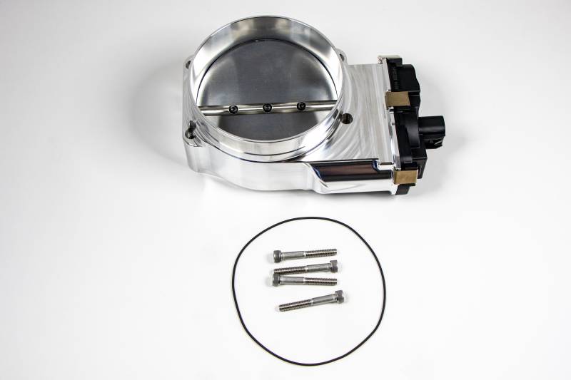 Nick Williams 120mm Electronic Drive-by-Wire Throttle Body for LS Applications SD120LS (Natural Finish)