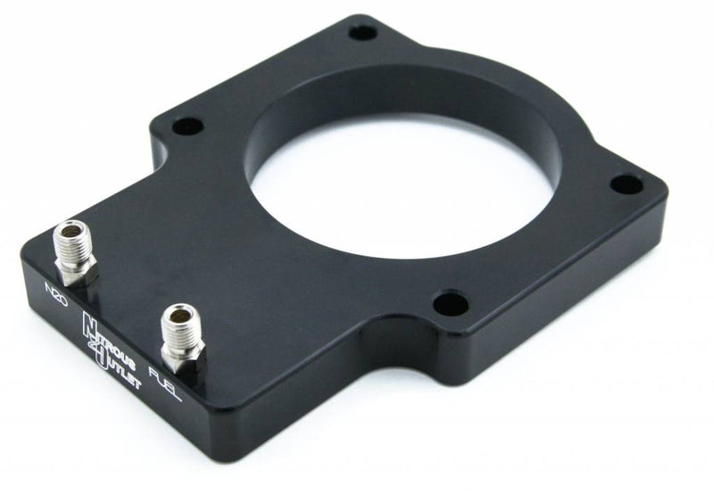 Nitrous Outlet Cadillac 90mm Fast Intake 2006-2007 LS2 CTS-V Hard-line Plate System - Gas/E85 (5-55psi)(50-200HP)(12lb Bottle)