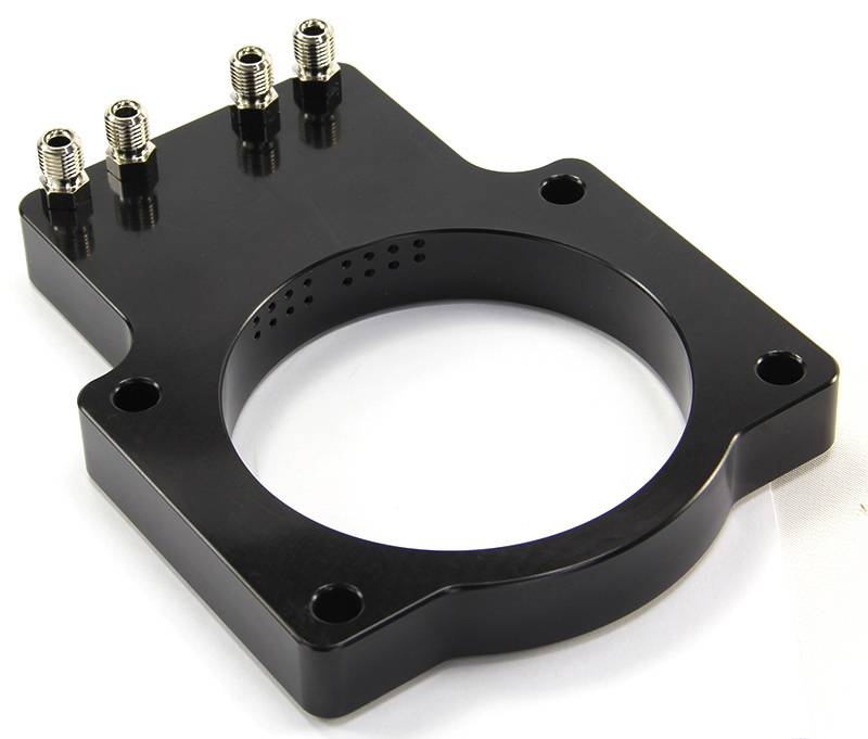 Nitrous Outlet GM 90mm LSX Dual Stage Plate System - Gas/E85 (5-55psi)(50-200HP)(15lb Bottle)(1997-2004 Corvette Requires Part # 00-42000)