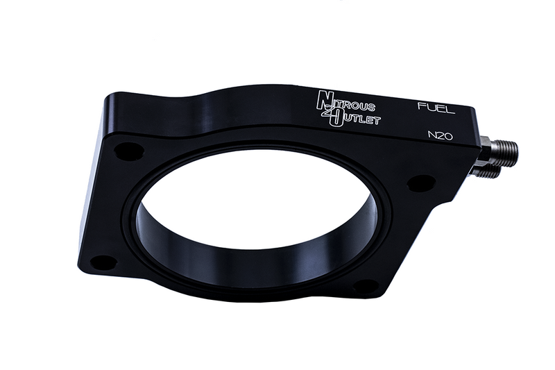 Nitrous Outlet GM 2020-2021 C8 Corvette LT2 Throttle Body Plate System - Gas/E85 (5-55 psi)(50-200hp)(15lb Bottle)