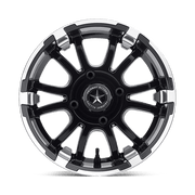 SIXER UTV 12X6.5 MACH G-BLACK -20MM