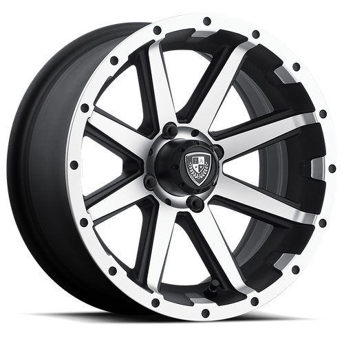 REBEL UTV 14X6.5 MACH G-BLACK -23MM