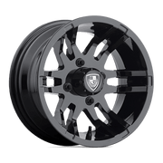 FLEX UTV 12X6 GLOSS BLACK -23MM
