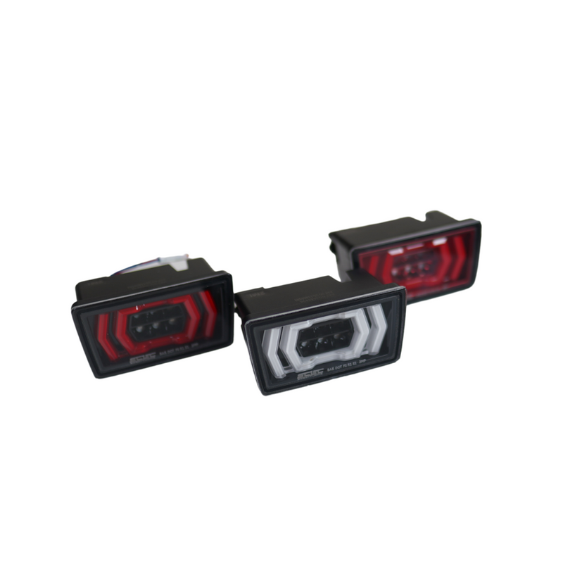 JDMuscle 11-24 WRX/STI F1 Style Rear Fog/Brake Light V2