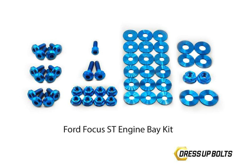 Ford Focus ST (2011-2014) Titanium Dress Up Bolt Engine Bay Kits