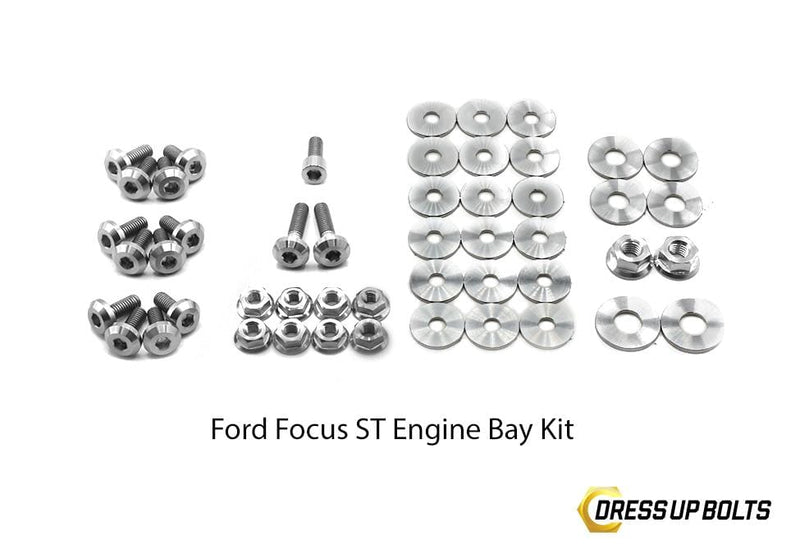Ford Focus ST (2011-2014) Titanium Dress Up Bolt Engine Bay Kits