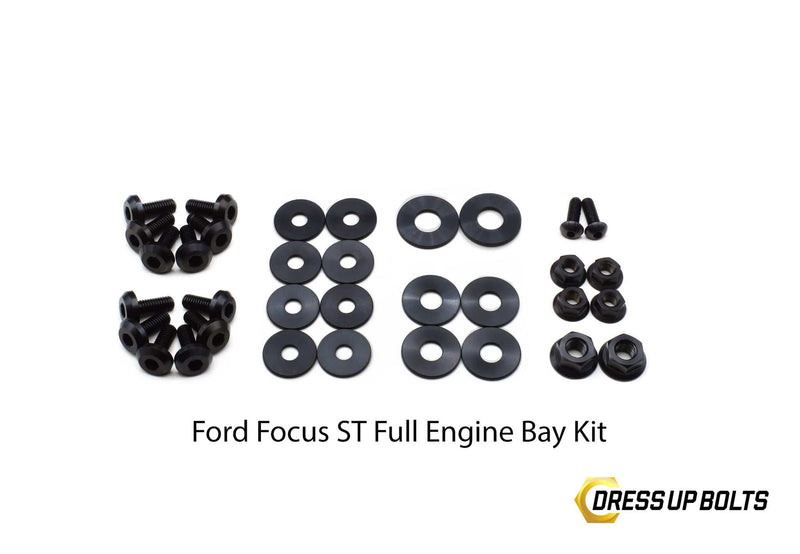 Ford Focus ST (2015-2018) Titanium Dress Up Bolt Engine Bay Kit