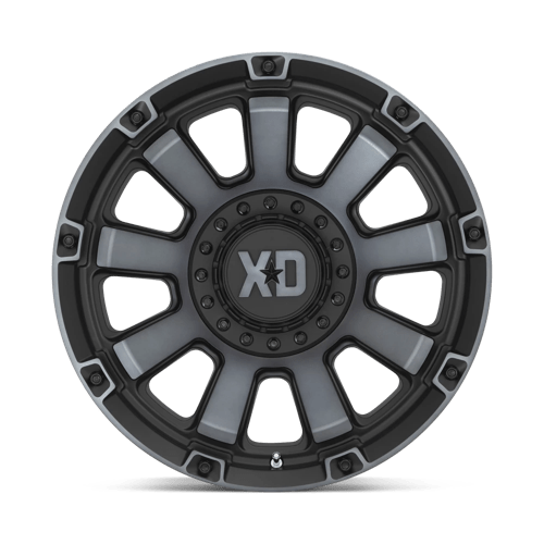 XD852 20X10 6X135/5.5 S-BLK GTCC -18MM