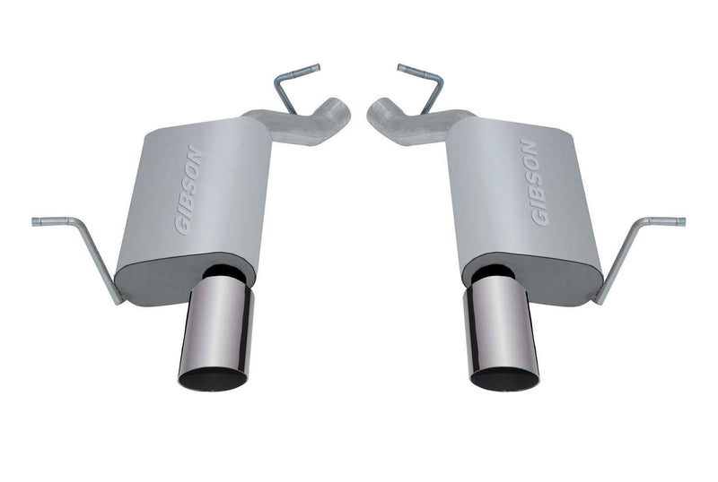 Axle Back Dual Exhaust S ystem  Aluminized