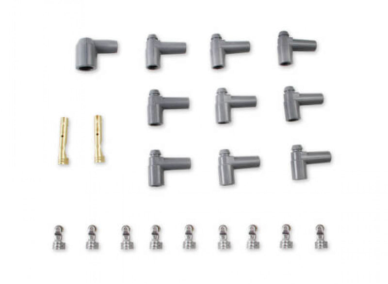 Super Conductor Spark Plug Wire Set, Multi-Angle Plug, HEI Cap