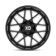 XD849 20X12 6X5.5 G-BLK MILL -44MM