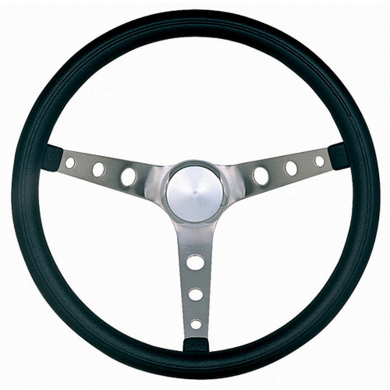 Classic Nostalgia 15in Black Steering Wheel