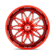 XD859 20X10 6X135/5.5 GL-RED-MIL -18MM