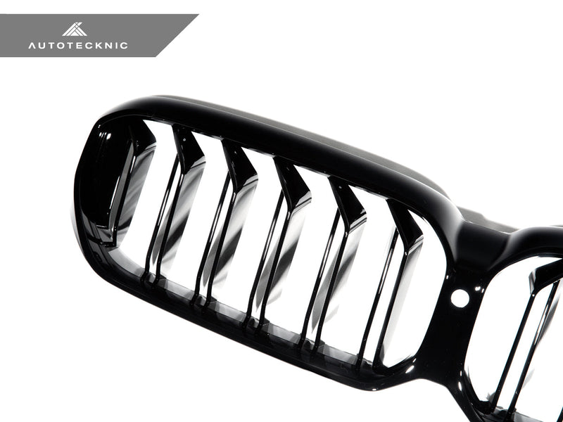 AutoTecknic Gloss Black Front Grille - F90 M5 LCI | G30 5-Series LCI