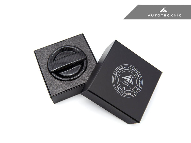 AutoTecknic Dry Carbon Competition Oil Cap Cover - E65/ E66 7-Series