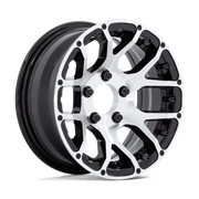 HE1825 14X6 5X4.5 -6 G-BLK-MCH (NO CAP)