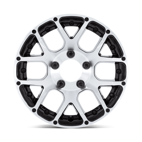 HE1825 14X6 5X4.5 -6 G-BLK-MCH (NO CAP)