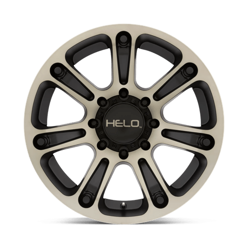 HE904 20X9 5X5.0 SATIN BLACK DTCC -12MM