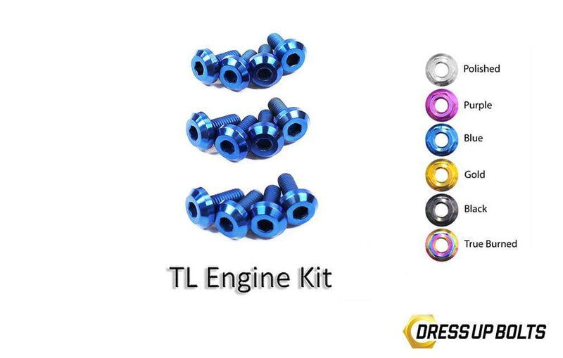 Dress Up Bolts Titanium Hardware Engine Kit - J32A3 Engine