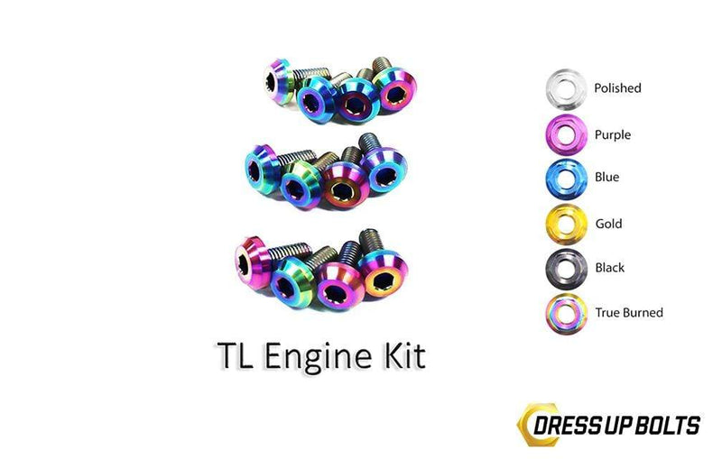 Dress Up Bolts Titanium Hardware Engine Kit - J32A3 Engine