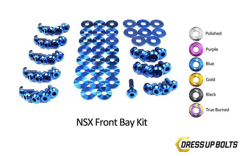 Honda NSX (1990-2005) Titanium Dress Up Bolts Front Bay Kit