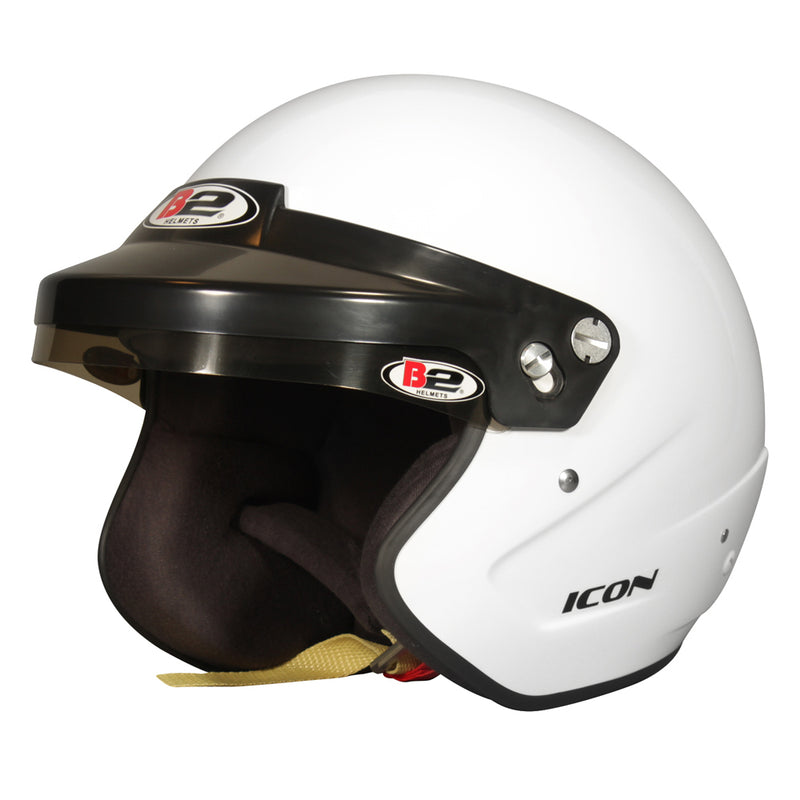 B2 Helmets - Old Helmet Icon White 61-61+ X-Large SA20