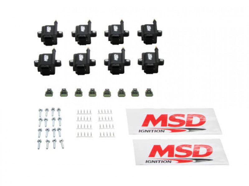 MSD Ignition Coil - Smart - 8-Pack - Black