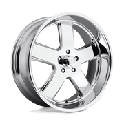 US Mags U116 22x9 5X5.0 Chrome Plated wheel - view 2