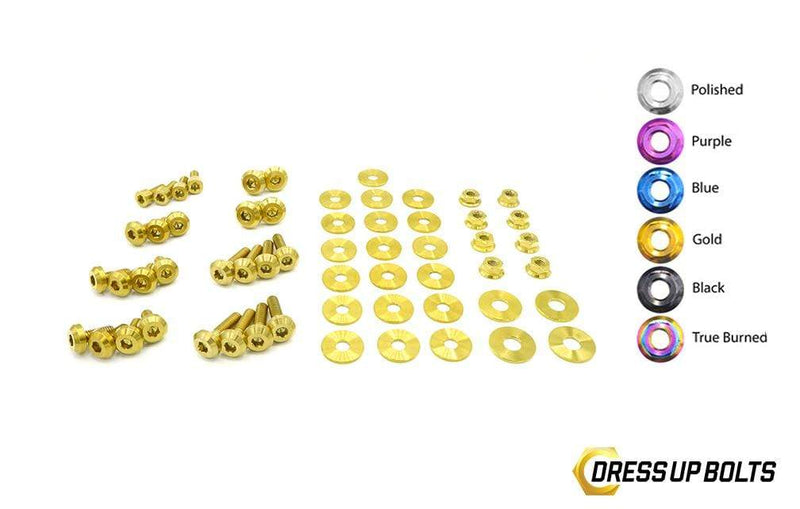 Dress Up Bolts Titanium Hardware Engine Bay Kit - Hyundai Veloster (2019-2022)
