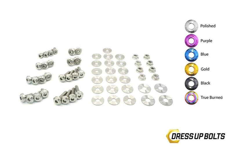 Dress Up Bolts Titanium Hardware Engine Bay Kit - Hyundai Veloster (2019-2022)