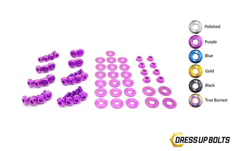 Dress Up Bolts Titanium Hardware Engine Bay Kit - Hyundai Veloster (2019-2022)