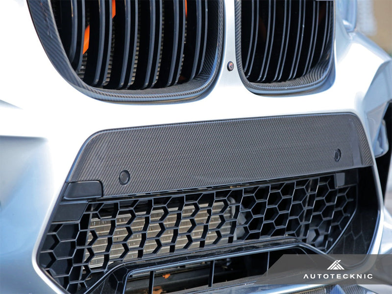 AutoTecknic Dry Carbon Fiber Bumper Trim - F97 X3M | F98 X4M Pre-LCI