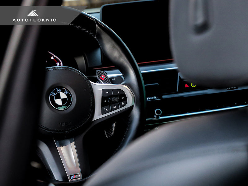 AutoTecknic Carbon Fiber Pole Position Shift Paddles - F95 X5M
