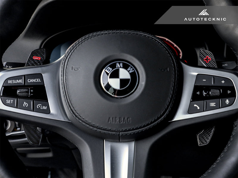 AutoTecknic Carbon Fiber Pole Position Shift Paddles - F95 X5M