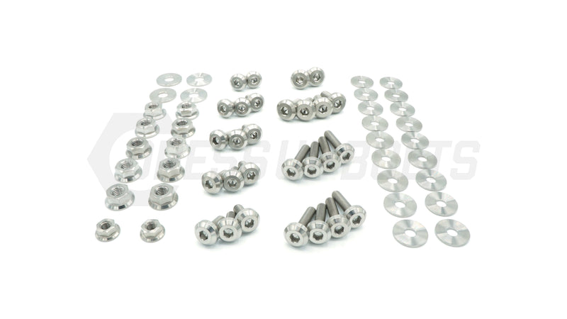 Dress Up Bolts Titanium Hardware Engine Bay Kit - Infiniti Q60 (2014-2015)