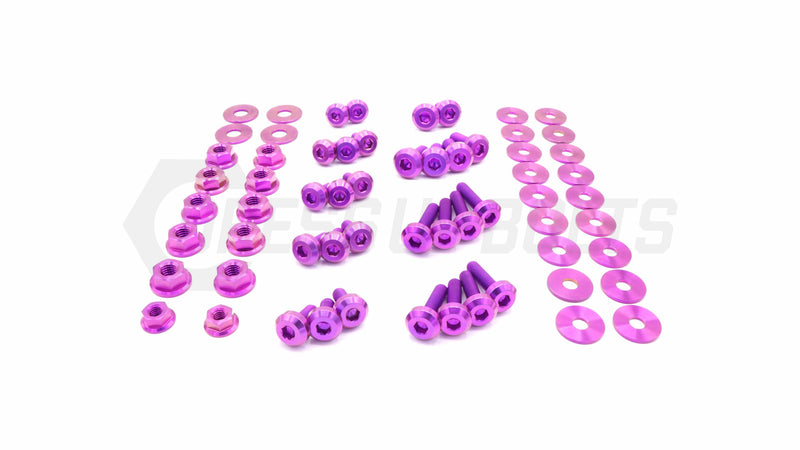 Dress Up Bolts Titanium Hardware Engine Bay Kit - Infiniti Q60 (2014-2015)