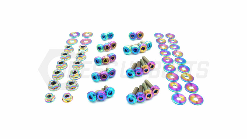 Dress Up Bolts Titanium Hardware Engine Bay Kit - Infiniti Q60 (2014-2015)