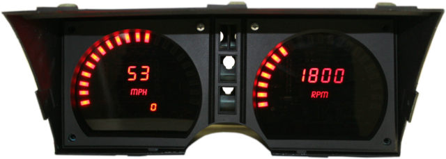 LED Digital Gauge Panel Corvette 1978-1982