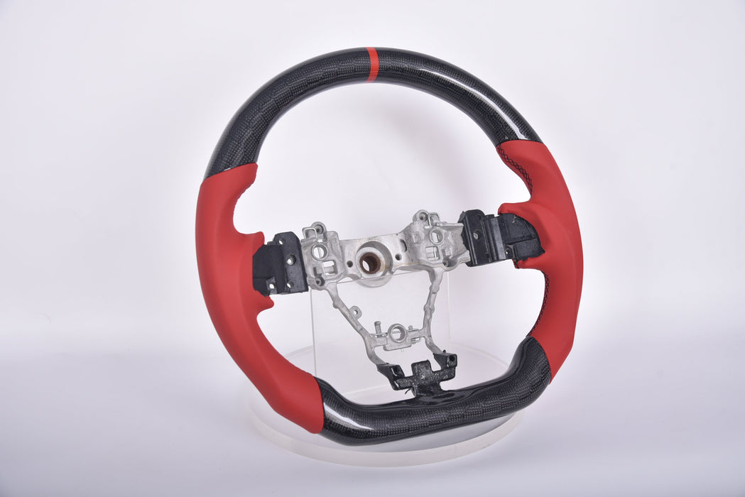 JDMuscle 15-21 WRX/STI Custom Carbon Fiber Steering Wheel