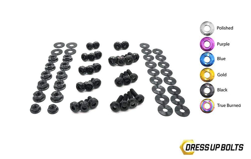 Dress Up Bolts Titanium Hardware Engine Bay Kit - Infiniti Q60 (2016-2022)