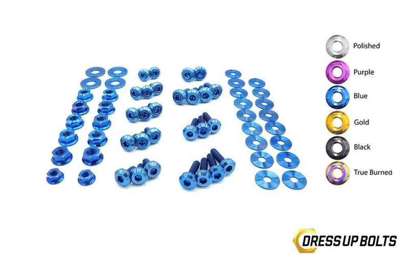 Dress Up Bolts Titanium Hardware Engine Bay Kit - Infiniti Q50 (2016-Present)