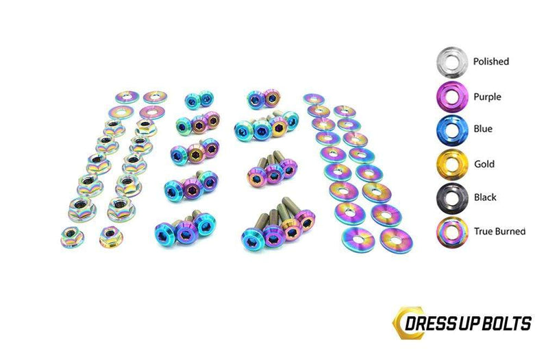 Dress Up Bolts Titanium Hardware Engine Bay Kit - Infiniti Q50 (2016-Present)