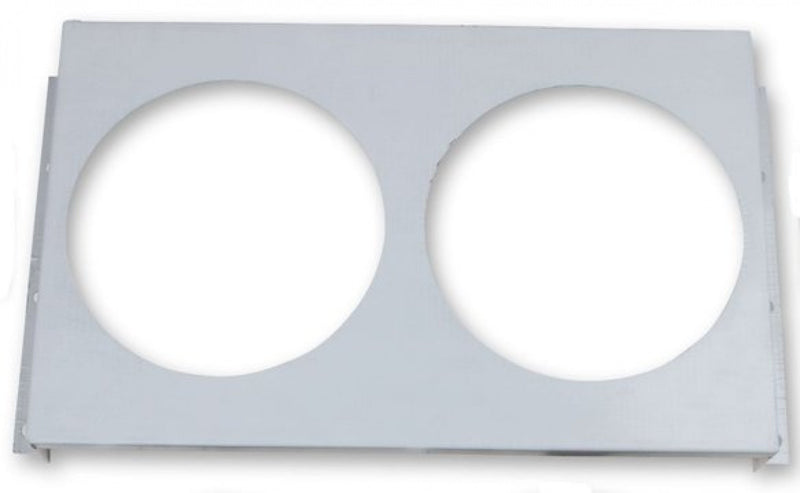 Frostbite Direct Fit Fan Shroud Aluminum 2x12 Fan Opening