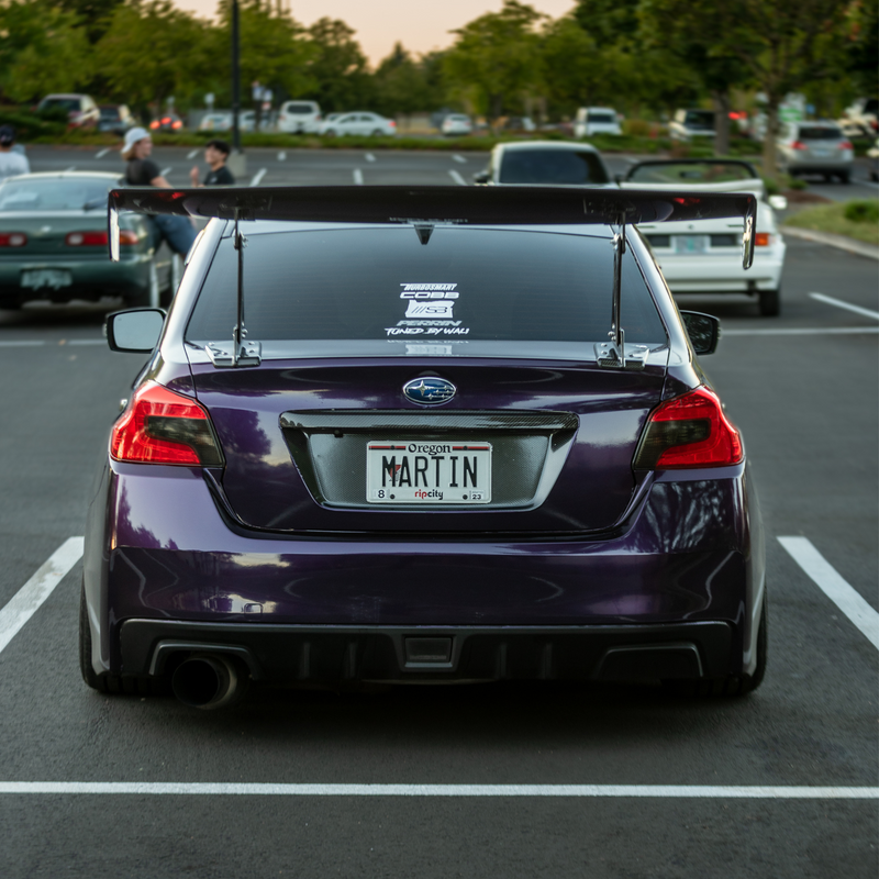 JDMuscle 15-21 WRX/STI VS Style Full Carbon Fiber Euro GT Wing