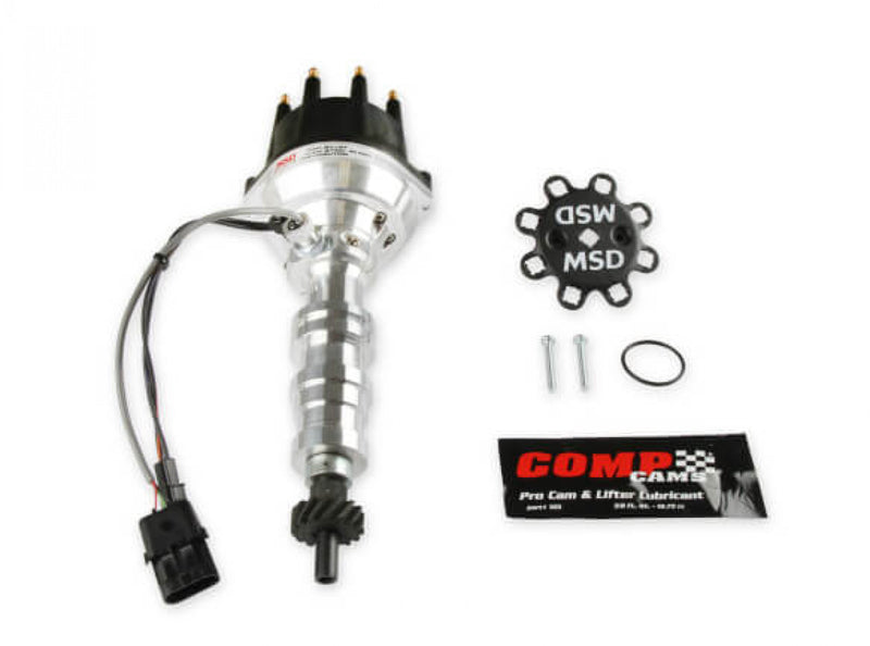 Pro-Billet Cam Sync Distributor, Ford FE, Steel gear